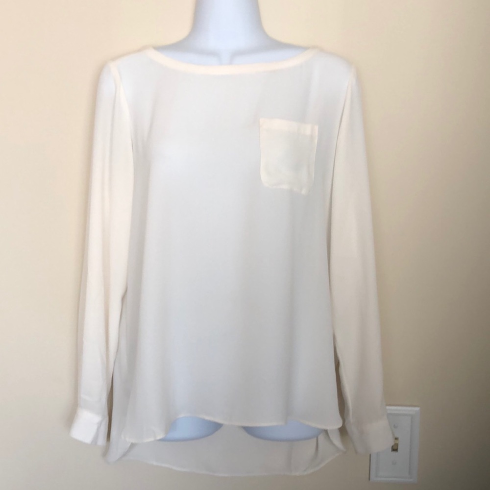 Ann Taylor Blouse Cream